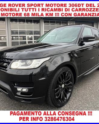 306dt range sport del 2017 68mila km con fattura