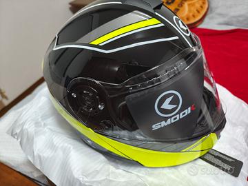 nuovo Casco modulare Smook fl06 taglia XXL