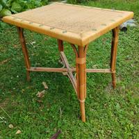 Tavolo in Bambo Rattan Esterno Giardino Arredo