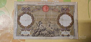 BANCONOTA ITALIA 100 LIRE ROMA GUERRIERA