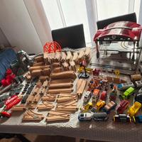 Set pista legno - mix brio ikea e playset