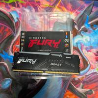 Kingston FURY Beast Nero RGB 16GB 6000MT/s DDR5

