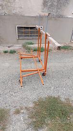 Carrello per trasporto porte e finestre  65€.