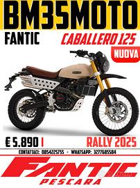 Fantic Caballero 125 Rally 2025 Euro 5+