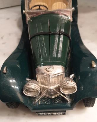 Modellino Burago Jaguar SS100 1937