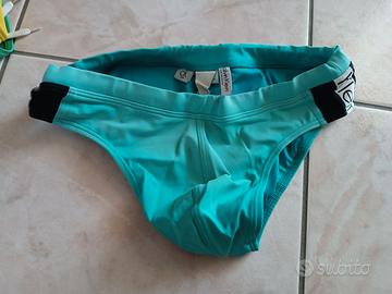 Costume Slip Uomo Calvin Klein colore azzurro. S