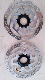 Coppia dischi 180mm Shimano 