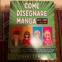 Libro su come disegnare manga NUOVO