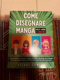 Libro su come disegnare manga NUOVO