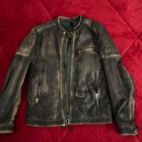 Giubbotto in vera pelle perfetto come nuovo biker