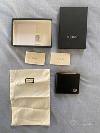 Gucci portafoglio uomo NUOVO mai utilizzato