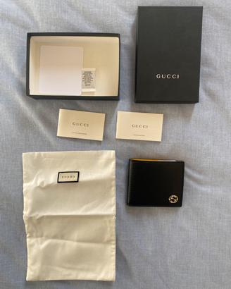 Gucci portafoglio uomo NUOVO mai utilizzato
