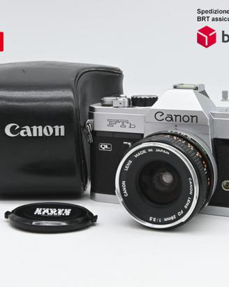 CANON FTB QL + 28 F3.5