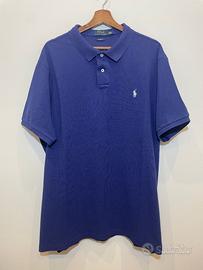 Polo Ralph Lauren, T shirt maglia blu scuro - XXL