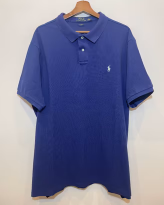 Polo Ralph Lauren, T shirt maglia blu scuro - XXL