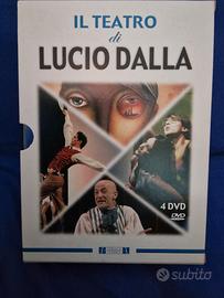 4 dvd il teatro di Lucio  Dalla 