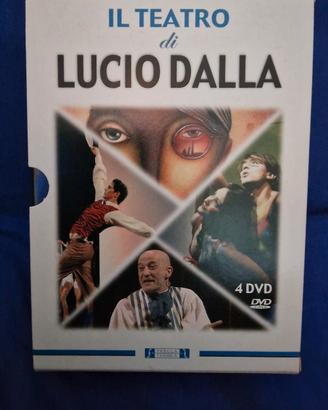 4 dvd il teatro di Lucio  Dalla 
