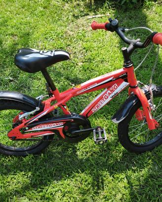 Bici bambino taglia 16