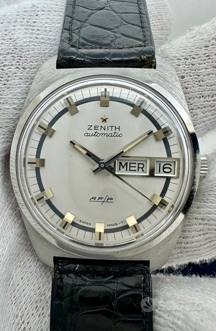 Zenith AFP day date 1201 NOS 36.000 alternanze Abbigliamento e Accessori In vendita a Milano