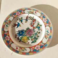 Piatto cinese decorativo dipinto a mano