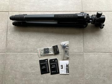 CAVALLETTO FOTOGRAF.  BENRO A 458 + TESTA SFERA B3