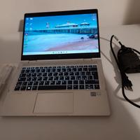 HP Elitebook X360 830 G6, i7 8th, 16GB touch penna
