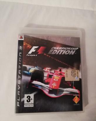 Gioco Formula 1 Championship Edition PS3