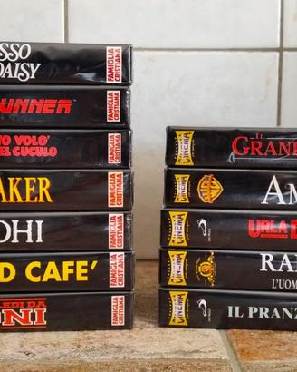 Collezione di 12 VHS blisterate di Film Cult
