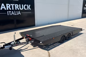 CARRELLO RIMORCHIO AUTO FURGONI 3000 KG BLACK