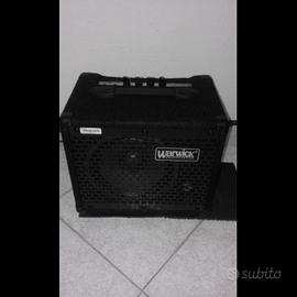 Basso Eko 4 corde + custodia morbida + Ampli