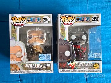 Funko Pop OP - Silvers Rayleigh #2150 Chase Bundle