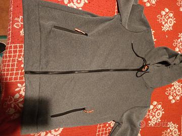 Felpa uomo tg L, in cotone color grigio