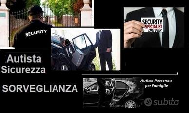 Autista privato di fiducia sicurezza/ discrezione