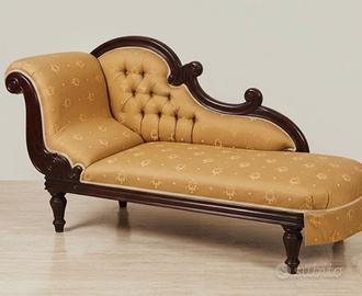 Dormeuse / Méridienne vintage d'epoca in legno