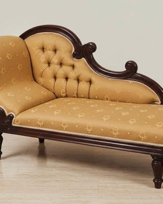 Dormeuse / Méridienne vintage d'epoca in legno