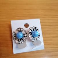 2 paia di orecchini nuovi a perno 