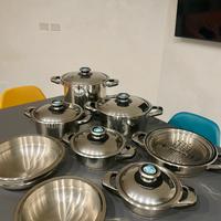 Set pentole Gi&Ti 18/10