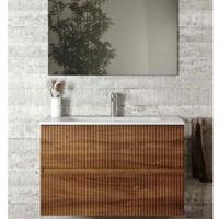 mobili da bagno canettato L80XP46XH50 noce lav.cer