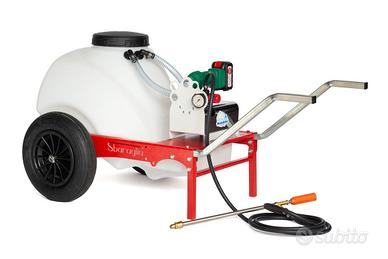 Pompa Nuvoletto Sbaraglia con carrello e serbatoio