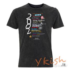 T-shirt XS S M L XL nuova-100%cotBIO nati nel 2002