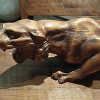Pantera in legno