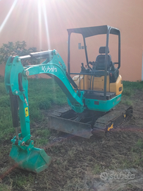 Miniescavatore kubota mod u 20