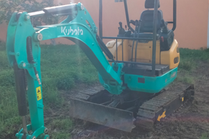Miniescavatore kubota mod u 20