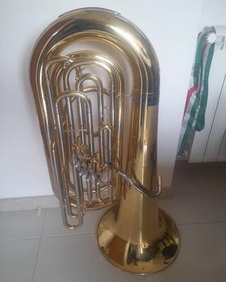 Tuba Sib Fuji 3/4  - 4 Pistoni frontali