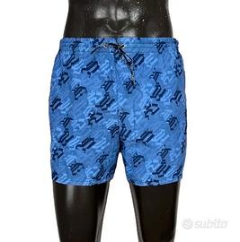Versace Costume Uomo M Blu Medusa Fantasy Swim