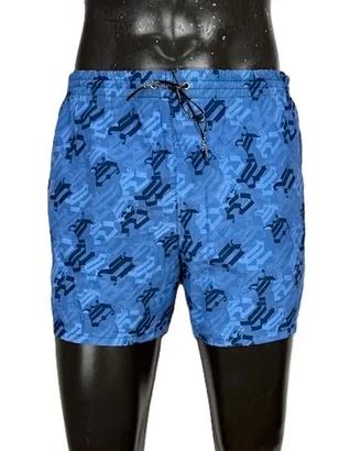 Versace Costume Uomo M Blu Medusa Fantasy Swim