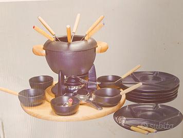 Set fonduta in ghisa 29 pezzi 