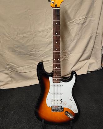 Chitarra Fender Stratocarter Squier Personalizzata