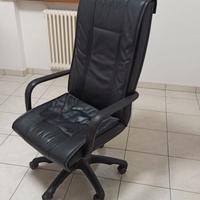 Sedia in pelle da ufficio rappresentanza