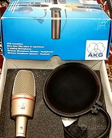 Microfono akg c3000 b cardioide a condensatore